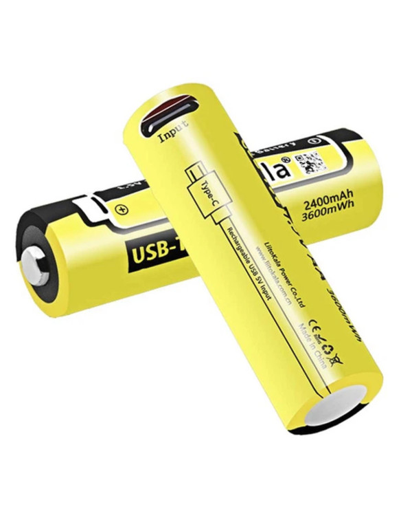 Акумулятор LiitoKala USB-T36 1.5V 3600mWh
