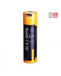 Акумулятор 14500 Fenix ARB-L14-1600U micro usb зарядка