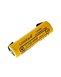 Акумулятор LiitoKala Lii-40A-N 21700 4000mah battery