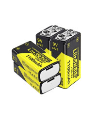 Набір акумуляторів з 4 шт LiitoKala Lii-USB-9V + USB Type-C кабель зарядки