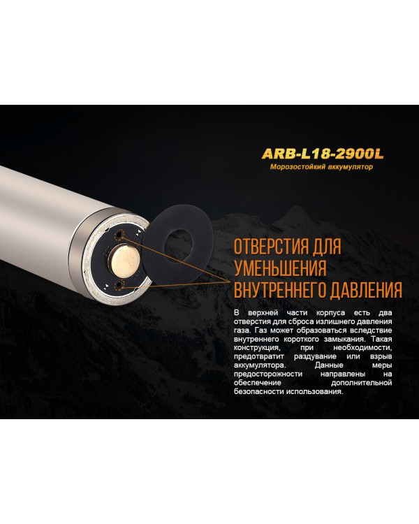 Акумулятор 18650 Fenix (2900 mAh)