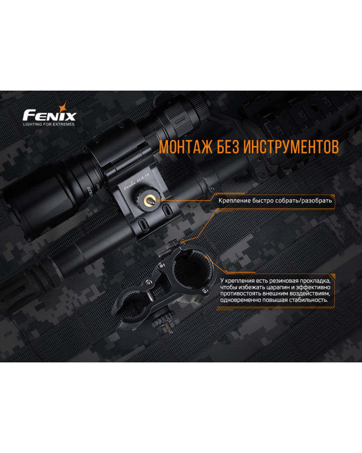 Кріплення на зброю для ліхтарів Fenix ALG-18