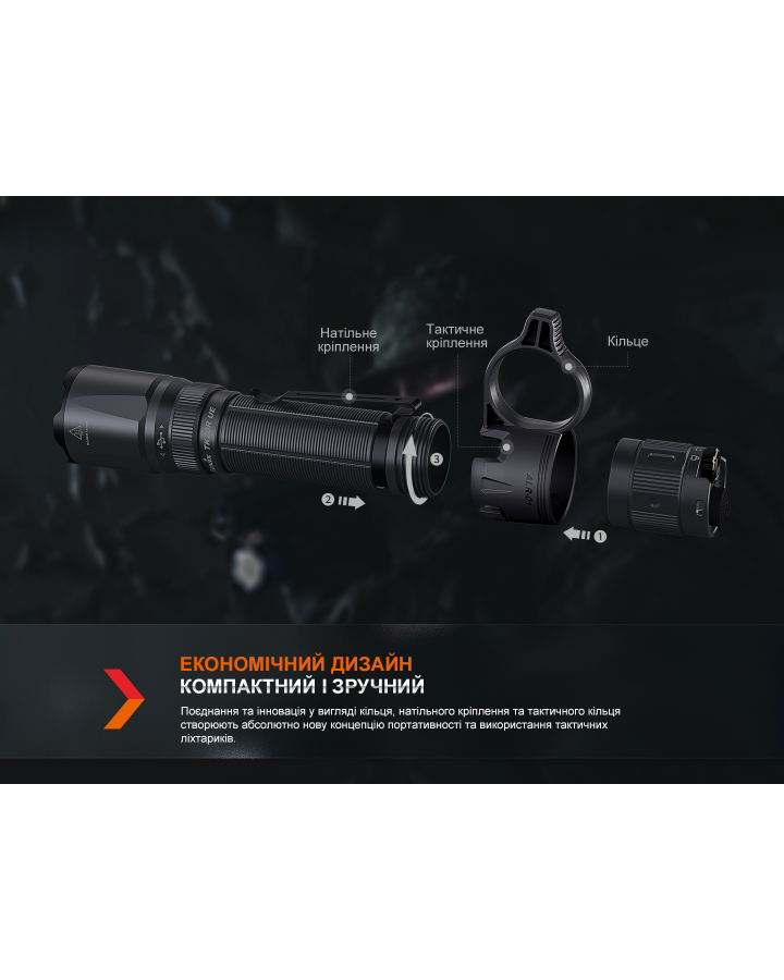 Кільце тактичне для ліхтаря Fenix ALR-01