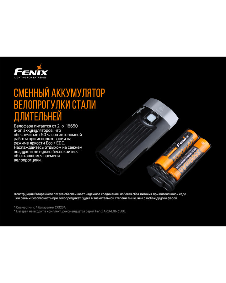 Велофара Fenix BC30 V2.0