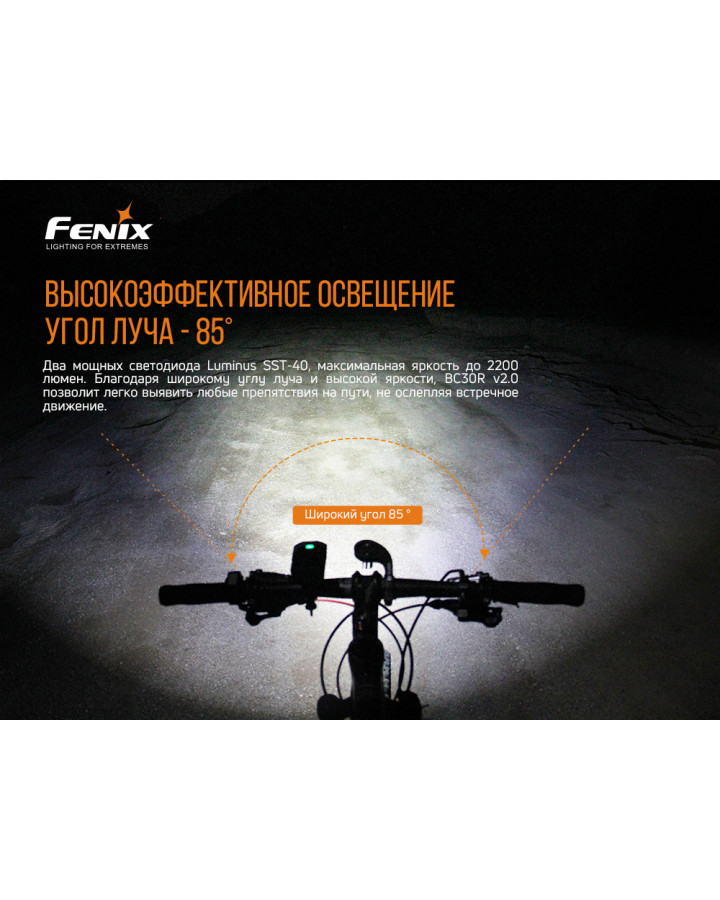 Велофара Fenix BC30 V2.0