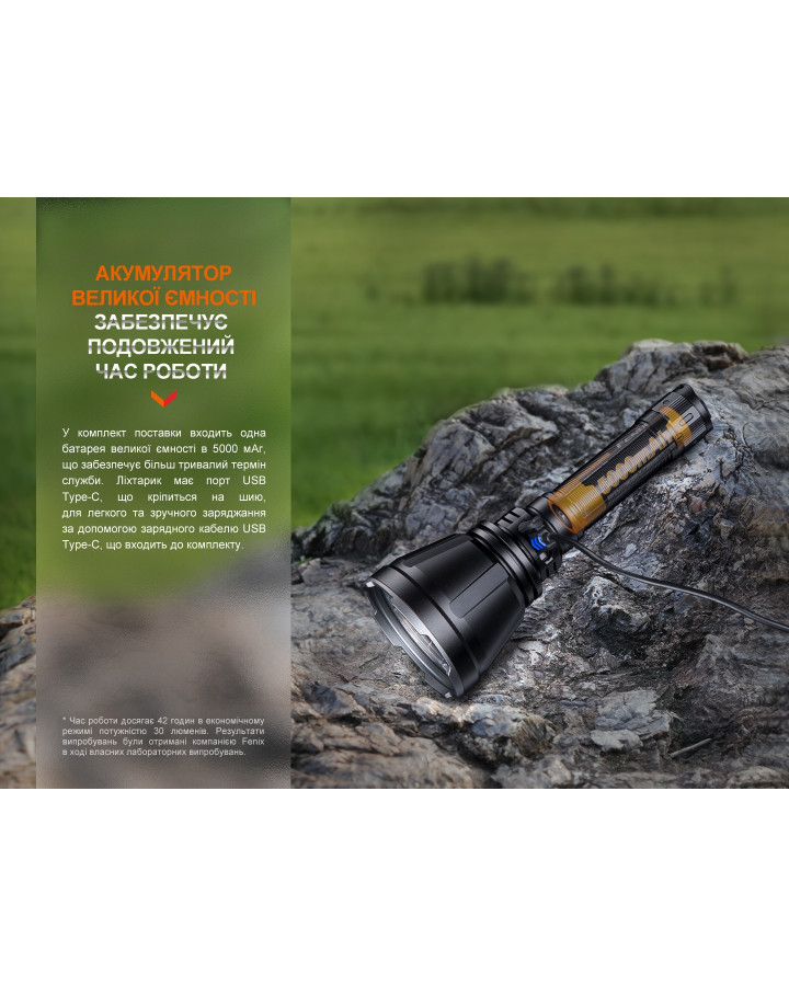 Далекобійний ліхтар Fenix HT18R