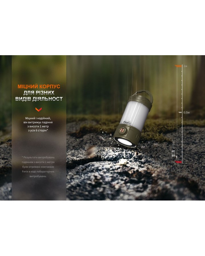 Ліхтар кемпінговий Fenix CL26R Pro, мармуровий білий