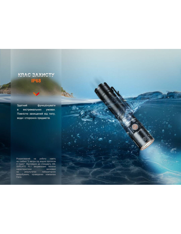 Ліхтар ручний Fenix E28R V2.0