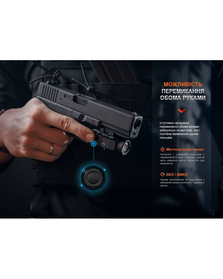 Ліхтар до пістолета Fenix GL06-365