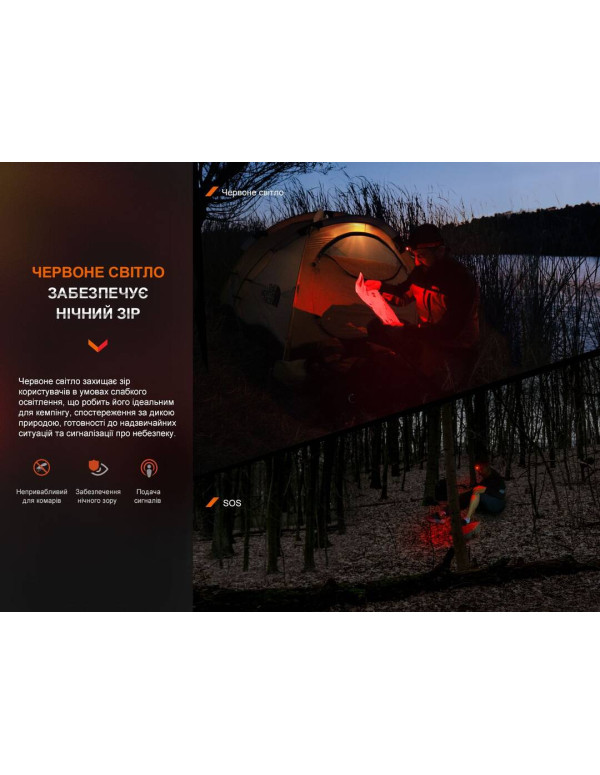 Ліхтар налобний Fenix HL16 AAA рожевий