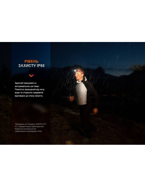 Ліхтар налобний Fenix HL32R-T червоний