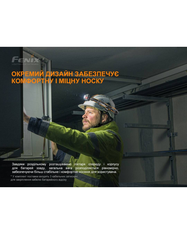 Ліхтар налобний Fenix HP25R V2.0