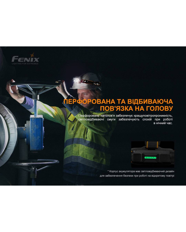Ліхтар налобний Fenix HP25R V2.0