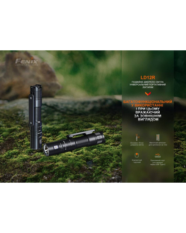 Ліхтар ручний Fenix LD12R