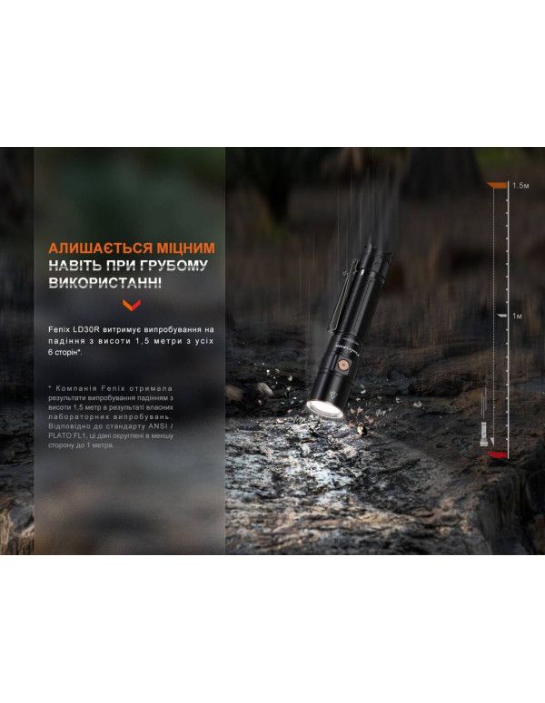 Ліхтар ручний Fenix LD30R