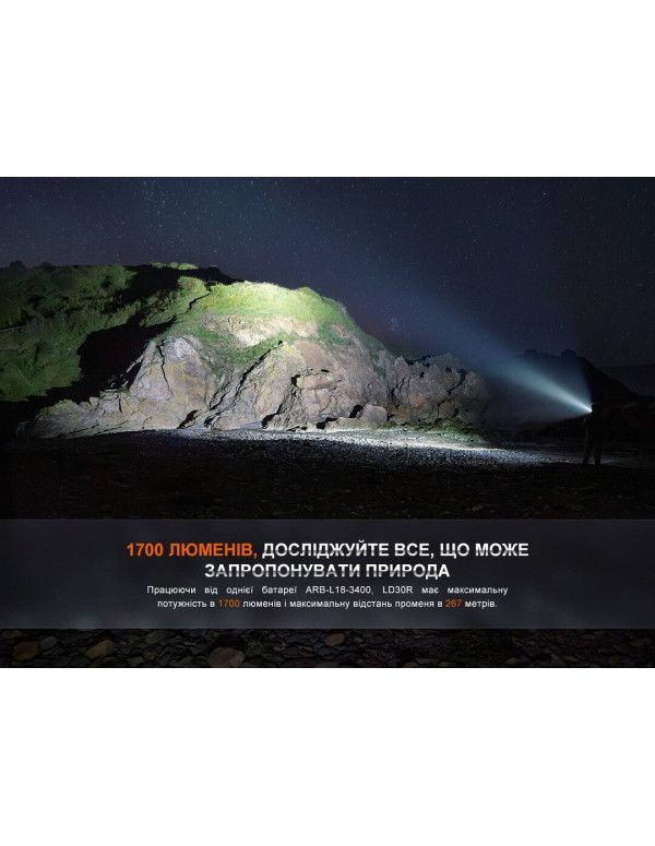 Ліхтар ручний Fenix LD30R