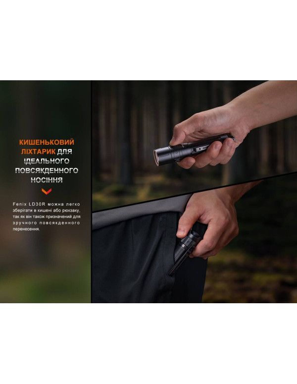 Ліхтар ручний Fenix LD30R