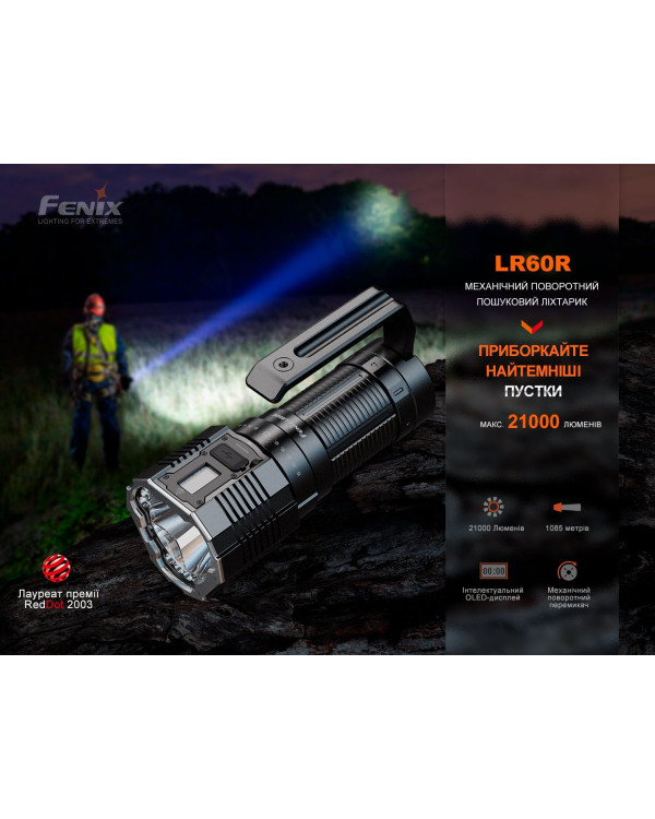 Ліхтар ручний Fenix LR60R