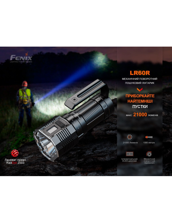 Ліхтар ручний Fenix LR60R