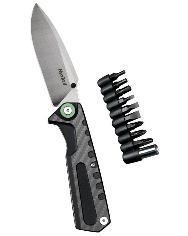 Багатофункціональний ніж Xiaomi NexTool 3 в 1 NE20021 Black (6945064210863)