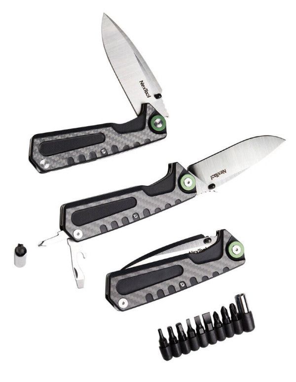 Багатофункціональний ніж Xiaomi NexTool 3 в 1 NE20021 Black (6945064210863)