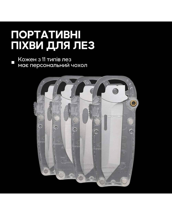 Набір змінних клинків Roxon (BA14; BA15; BA17) 3in1 для S501U, S502U, S802