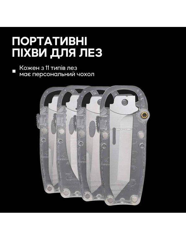 Набір змінних клинків Roxon (BA14; BA15; BA17) 3in1 для S501U, S502U, S802