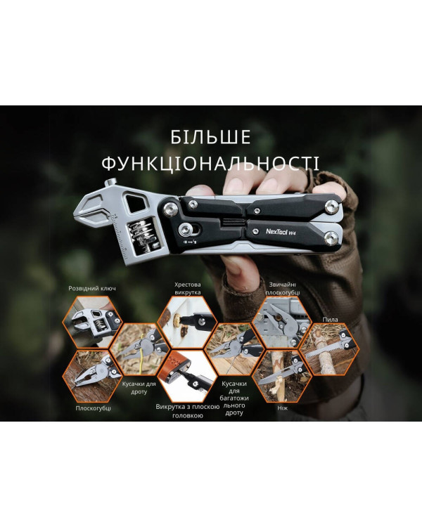 Мультитул NexTool Wrench W4