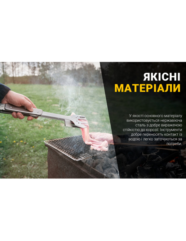 Мультитул для барбекю Roxon S601, фіолетовий