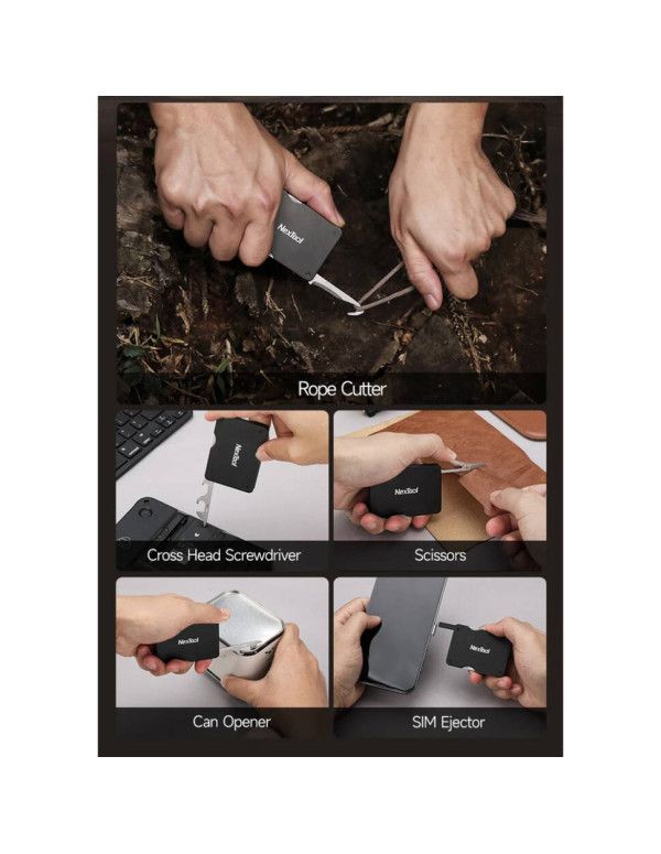 Ремінь мультитул Nextool Multi Functional Belt Tool P50