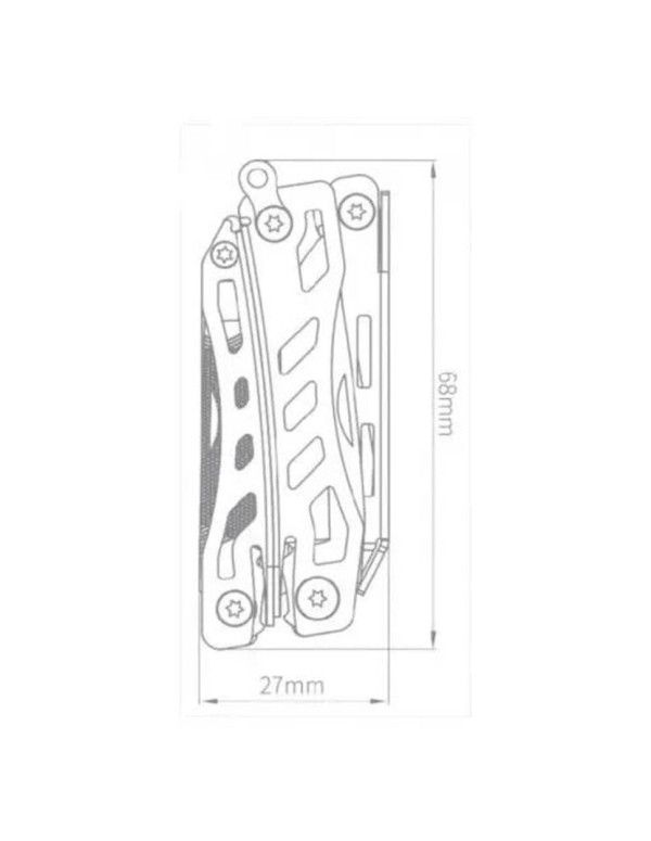 Мультитул NexTool Mini Flagship, чорний