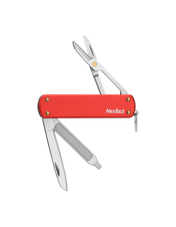 Мультитул NexTool Mini Pocket Knife, червоний