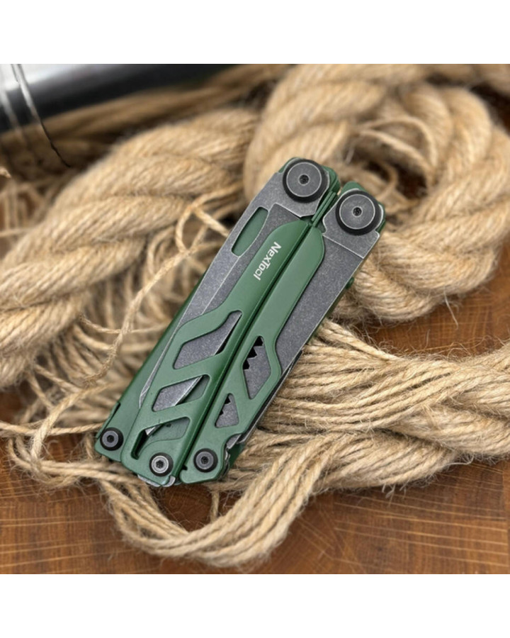 Мультитул NexTool Flagship Pro, зелений