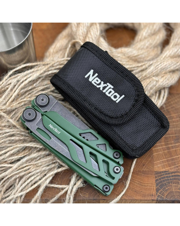 Мультитул NexTool Flagship Pro, зелений