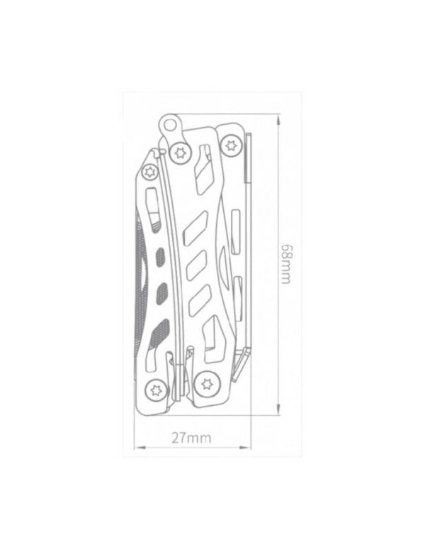 Мультитул NexTool Flagship Pro, чорний