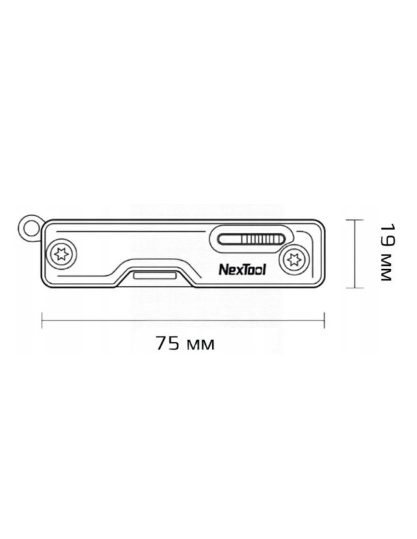 Мультитул NexTool Multi Functional Knife, синій