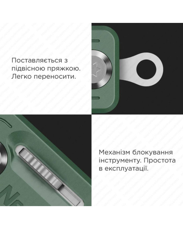 Мультитул NexTool Multi Functional Knife, зелений