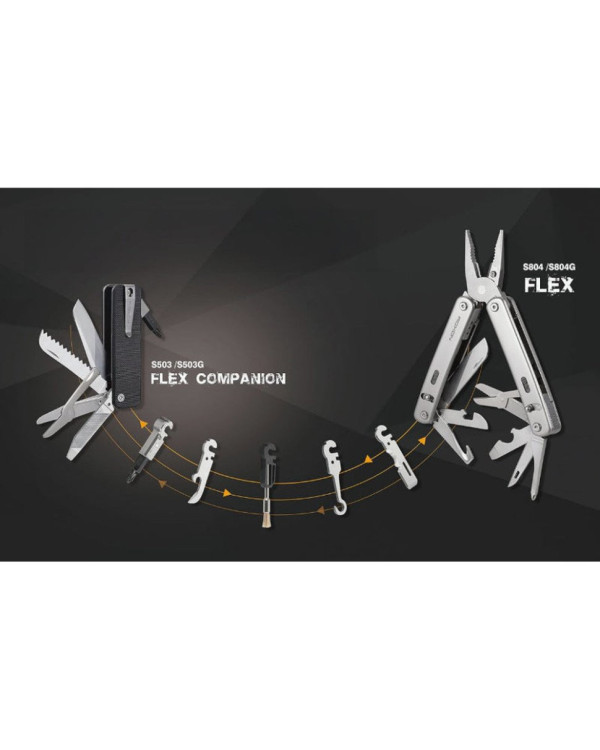 Мультитул Roxon Flex Companion S503G фіолетовий