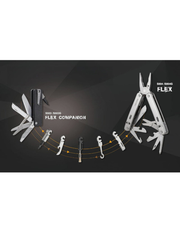 Мультитул Roxon Flex Companion S503G фіолетовий