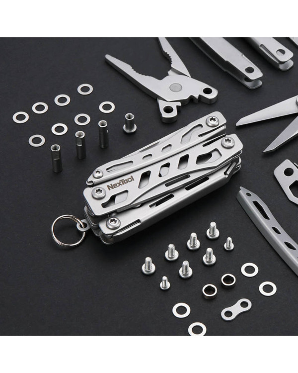Мультитул NexTool Mini Flagship срібний
