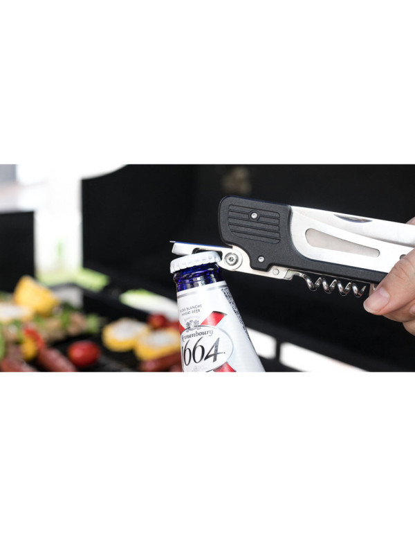 Мультитул для барбекю Roxon S601, рожевий