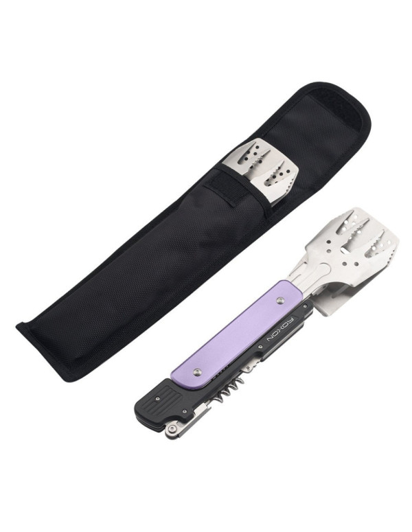Мультитул для барбекю Roxon S601, фіолетовий