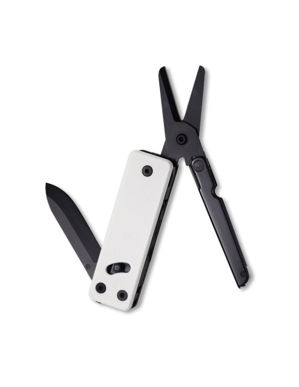 Міні мультитул Roxon KS2E Noir, чорне лезо, білий