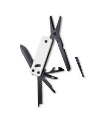 Міні мультитул Roxon KS2E Noir, чорне лезо, білий