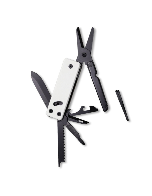 Міні мультитул Roxon KS2E Noir, чорне лезо, білий