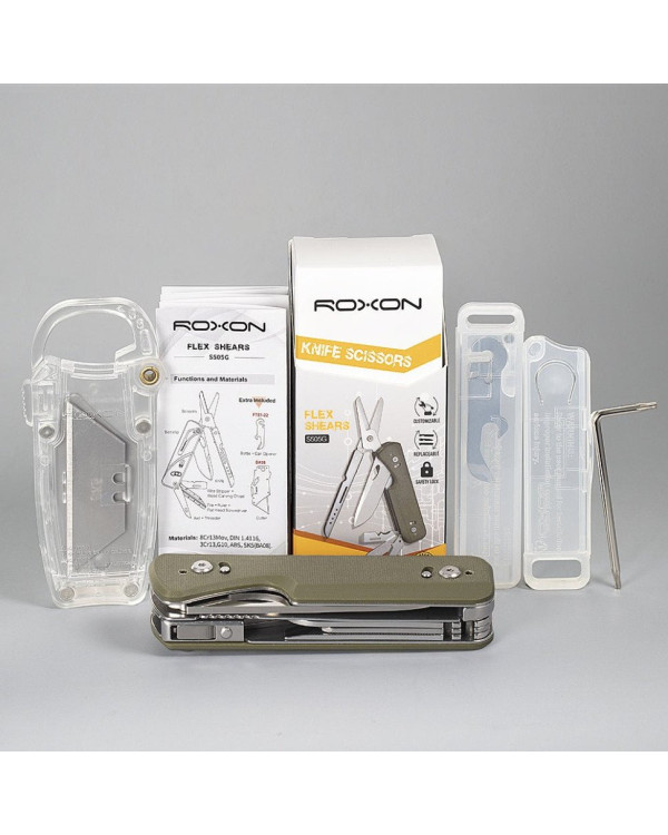Мультитул Roxon Flex S505G,зелений