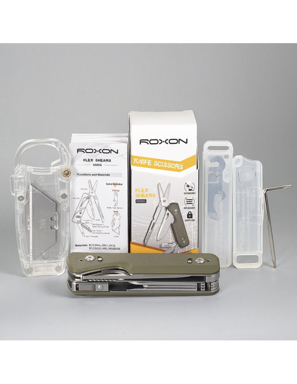 Мультитул Roxon Flex S505G,зелений