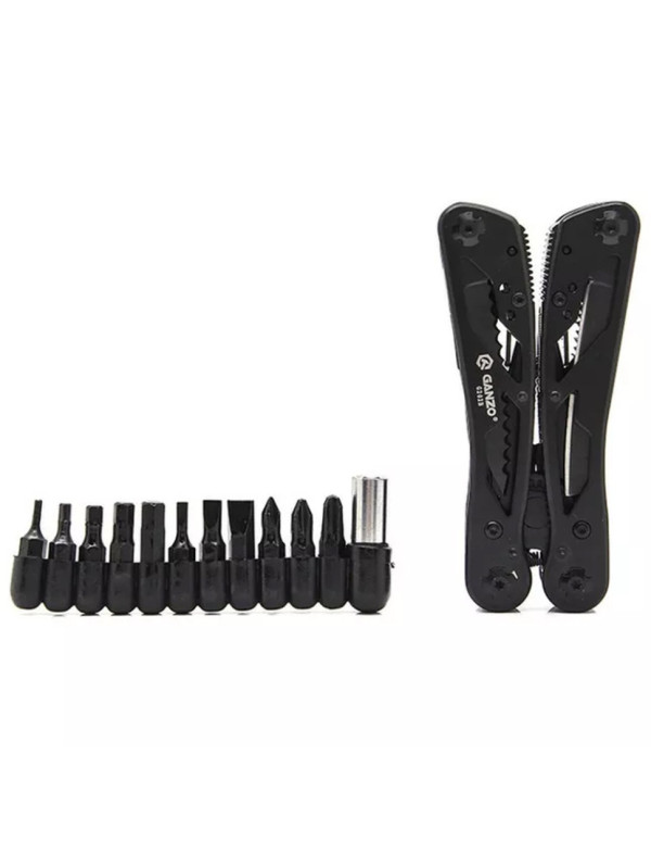 Мультитул Ganzo G202B з чохлом Molle та бітами, 24 функції