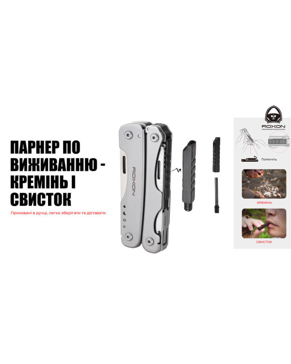 Мультитул Roxon Flash S803E (20 в 1)