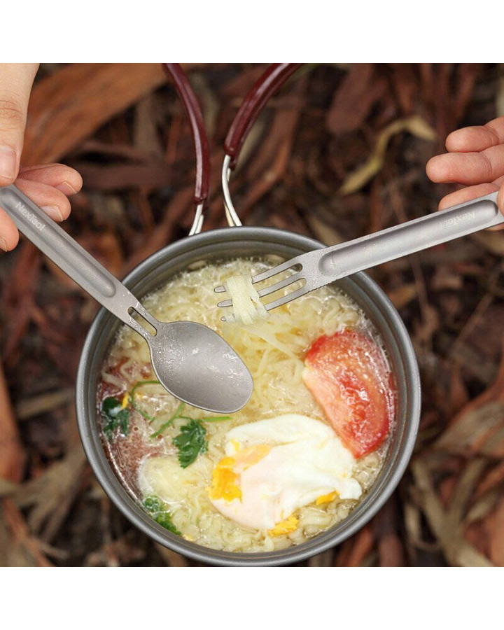 Столовий прилад NexTool Outdoor Spoon Fork NE0124
